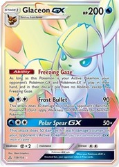 Glaceon GX (Secret Rare) - 159/156 - Ultra Prism